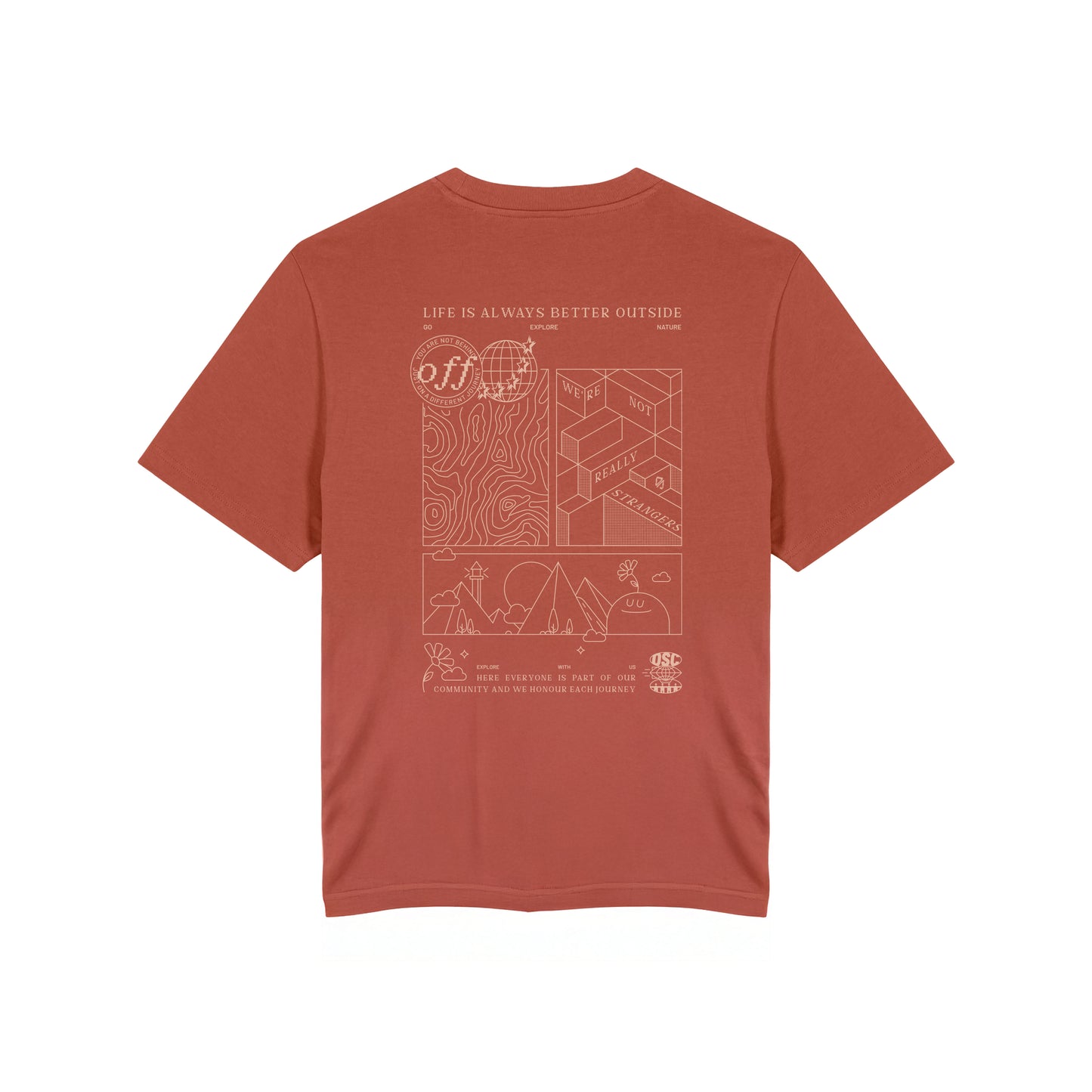 T-Shirt Explore Brick