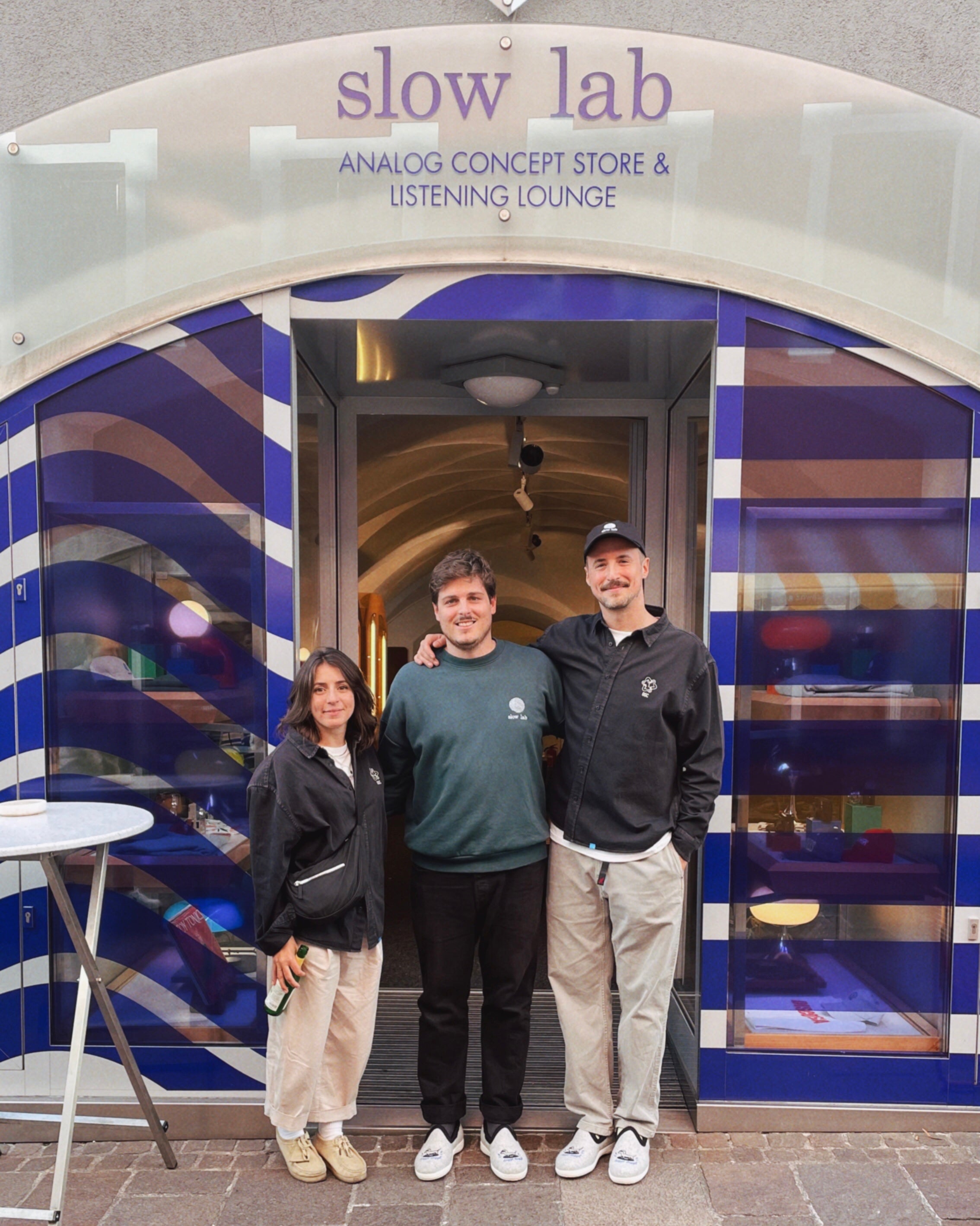 Outside Coast has arrived at Slow Lab