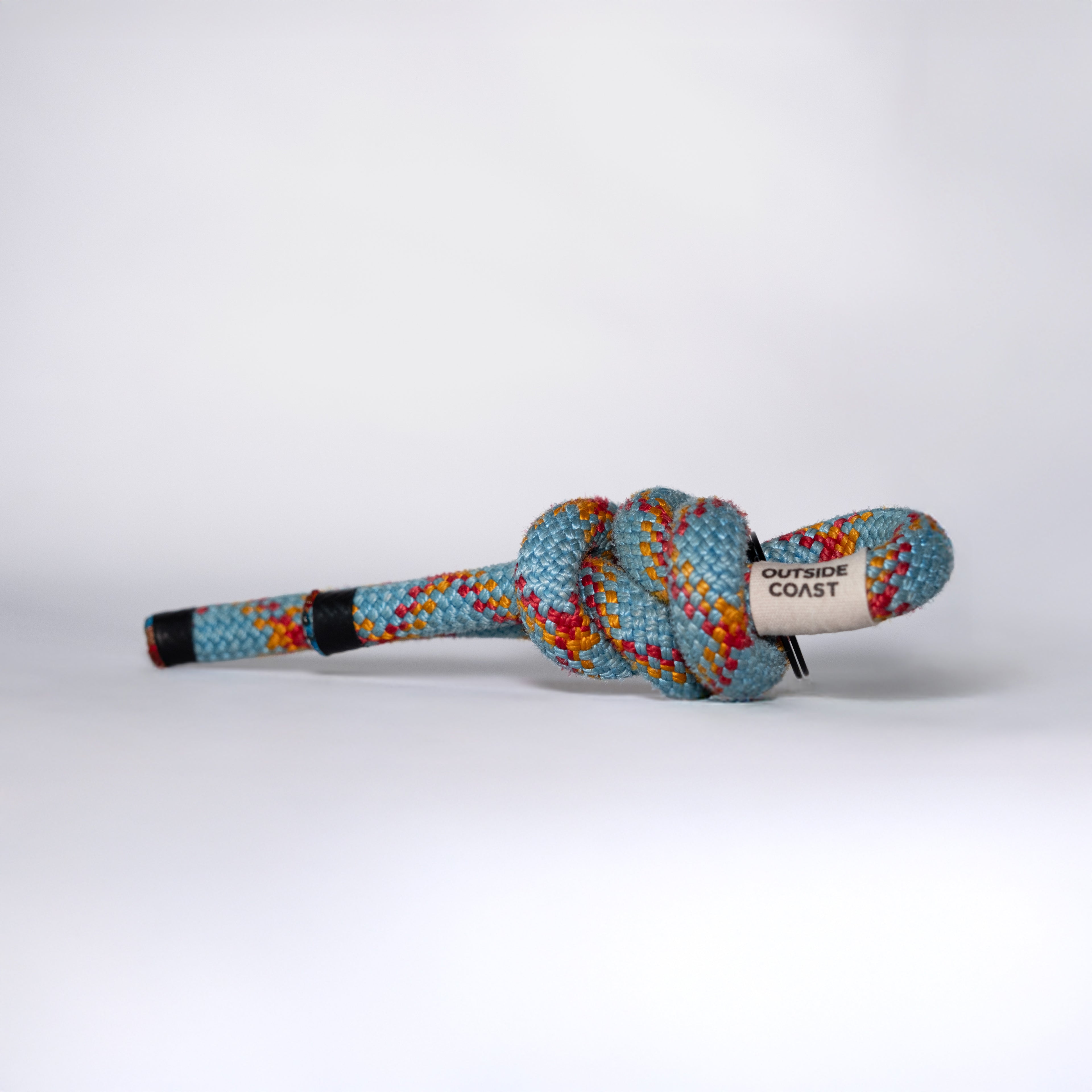 Recycled Key Holder - Blue & Orange