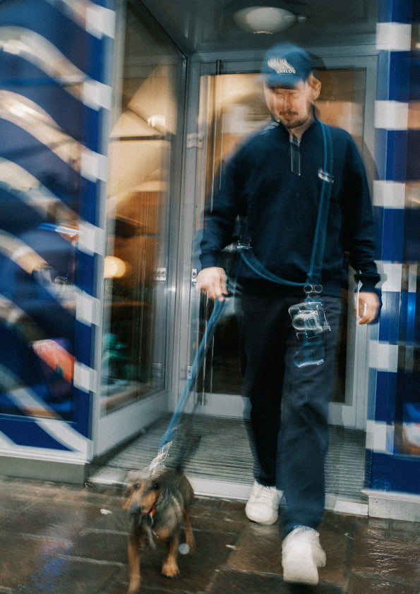 Analog Cross Body Dog Leash x Slow Lab