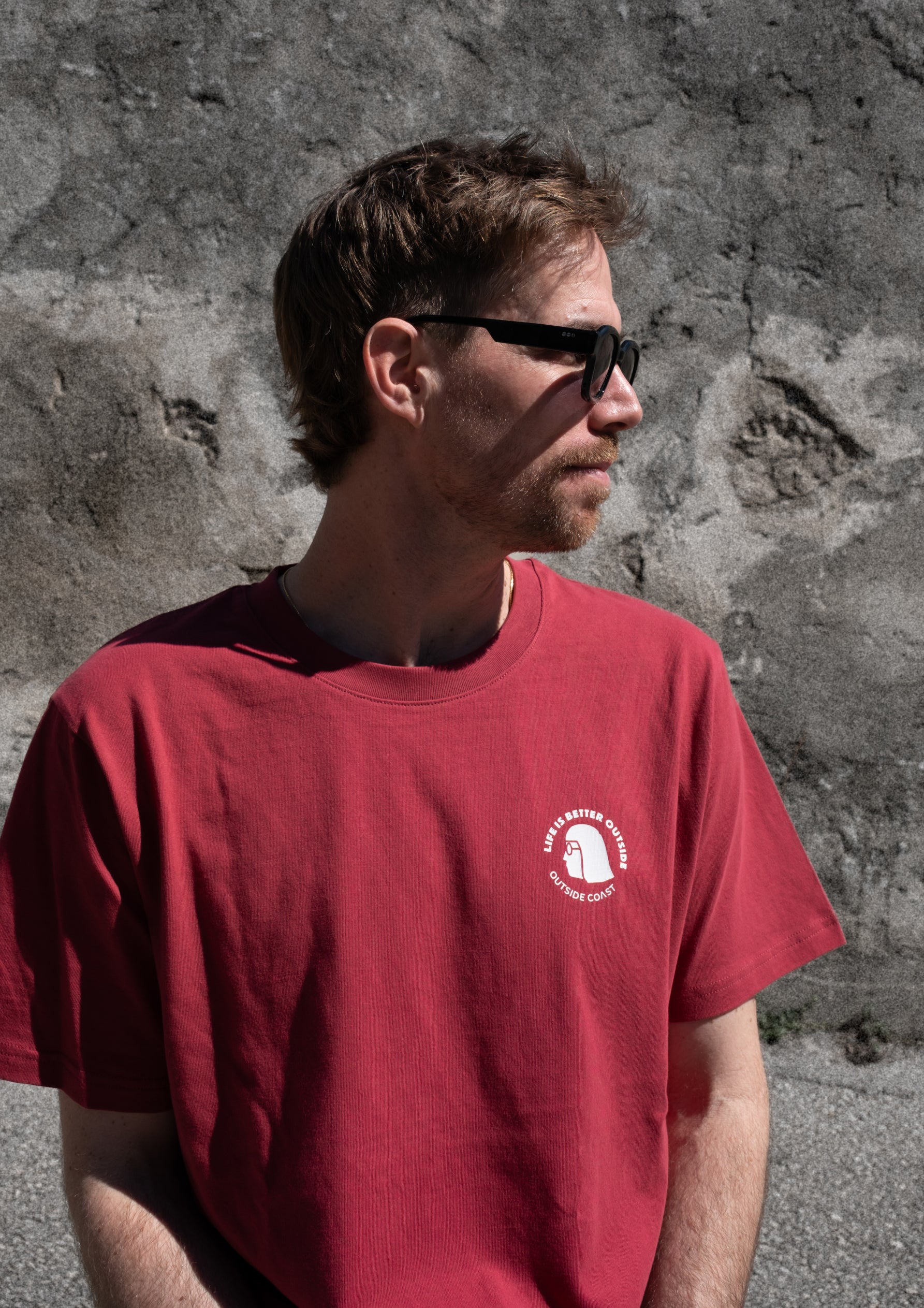 OSC Relaxed T-Shirt Red