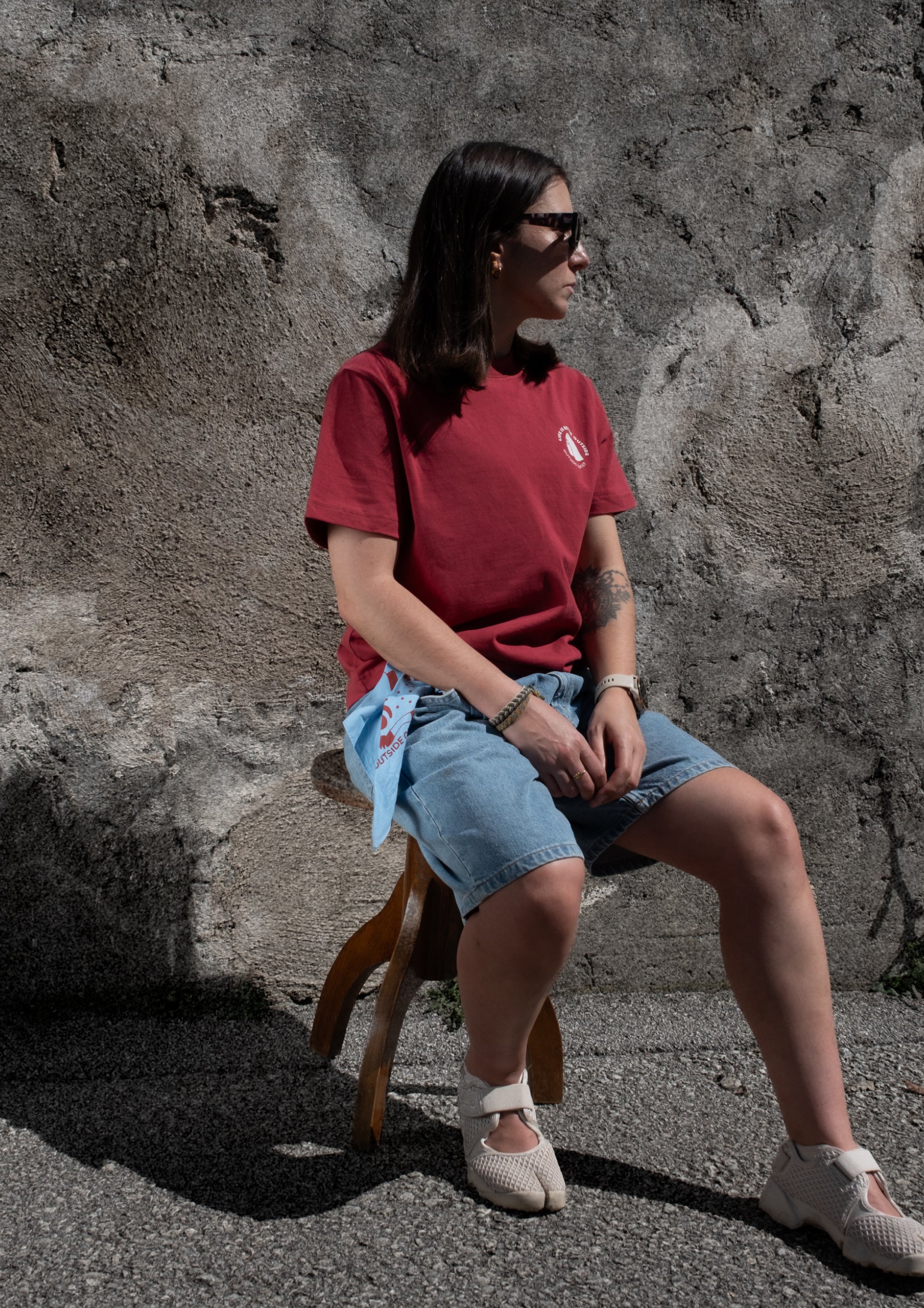 OSC Relaxed T-Shirt Red