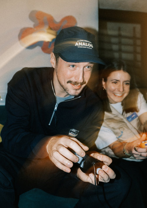 Analog 1/4 Zip Sweater x Slow Lab