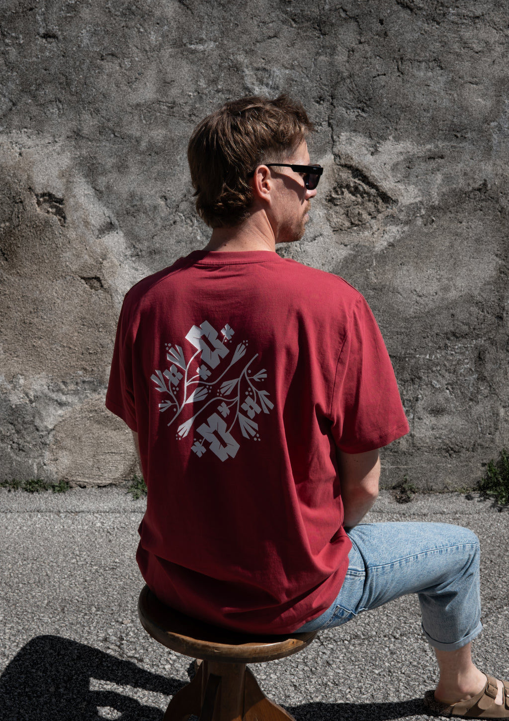 OSC Relaxed T-Shirt Red