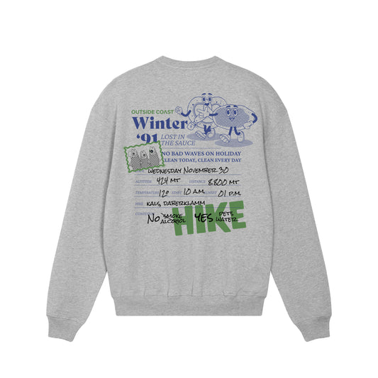 Sweatshirt Hike P Grey
