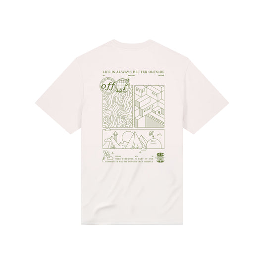 T-Shirt Explore Off White