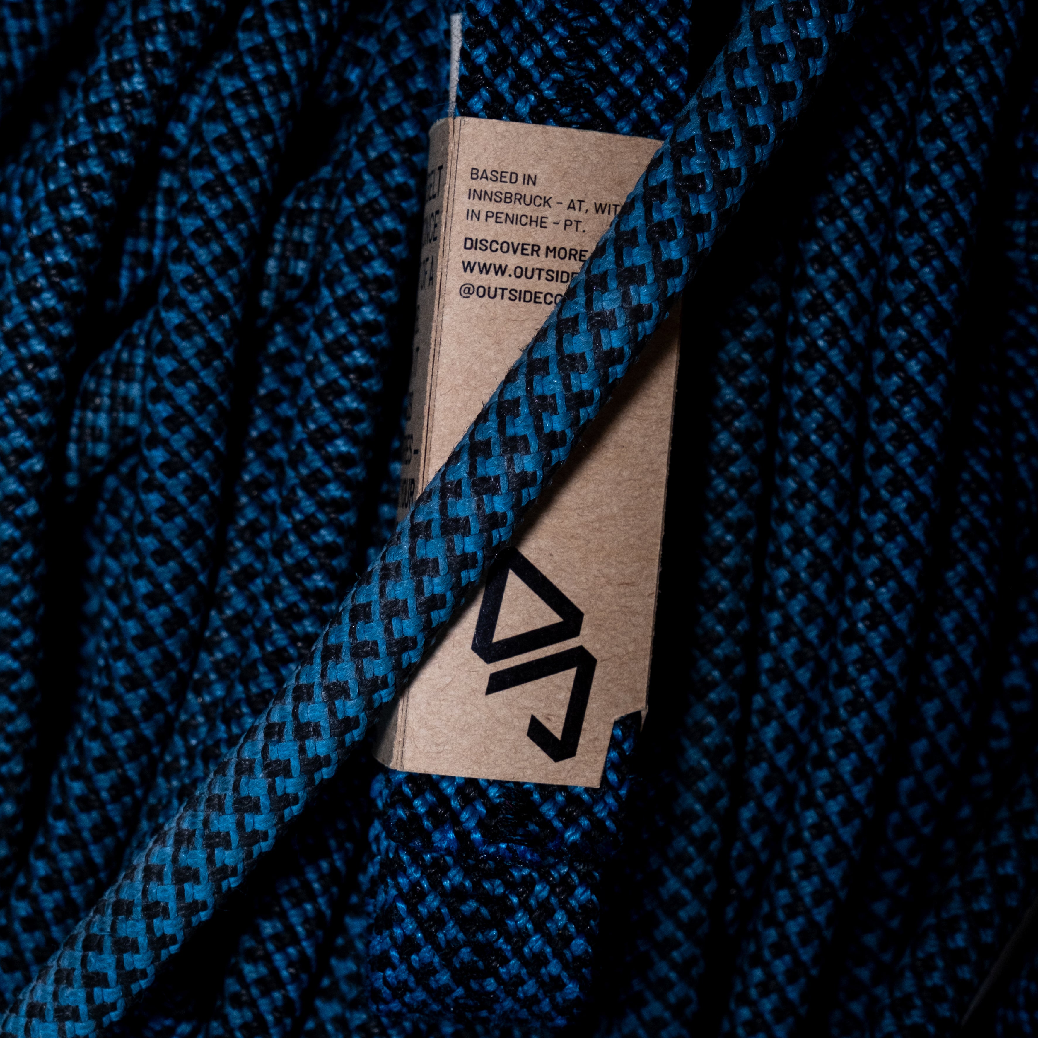 Recycled Belt - Blue & Black