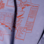 Memory T-Shirt Boxy Lila