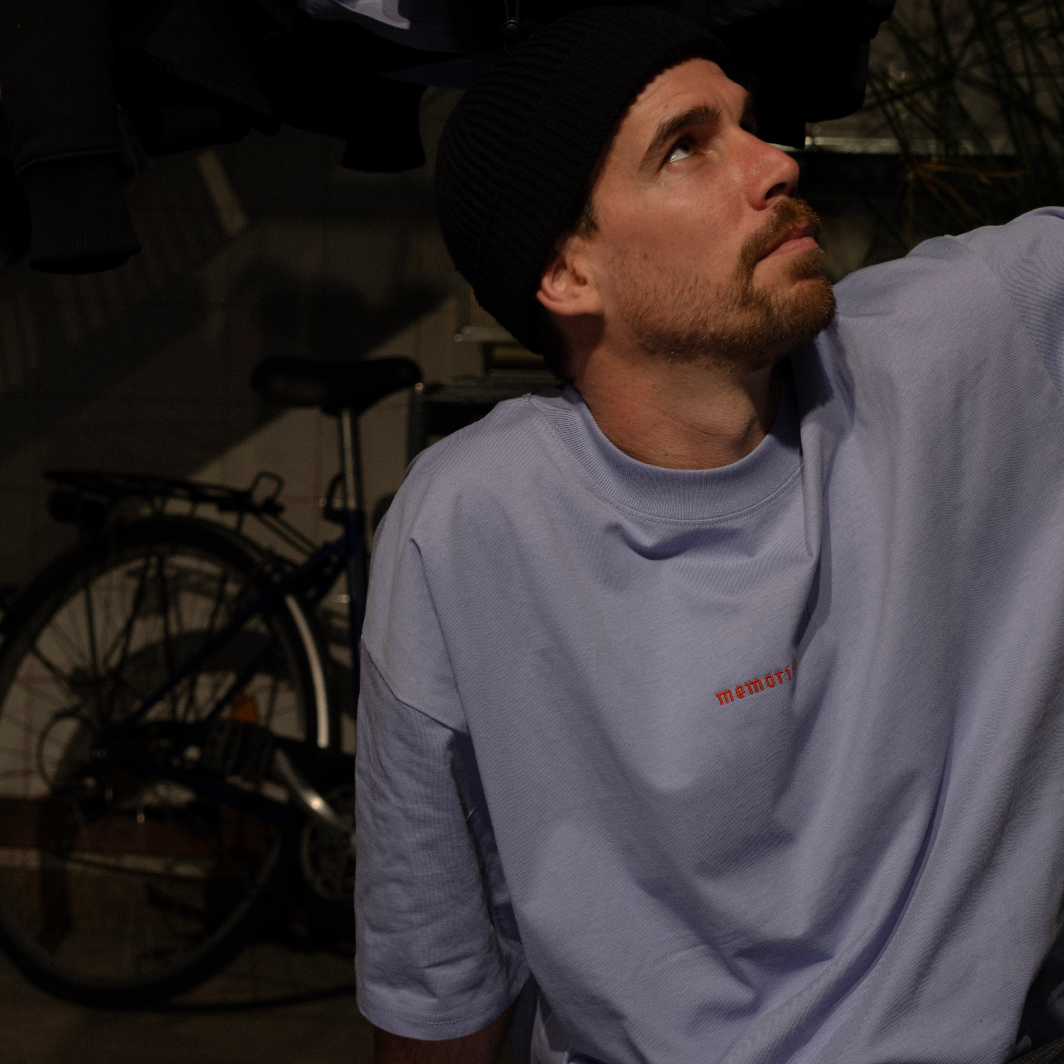 Memory T-Shirt Boxy Lila