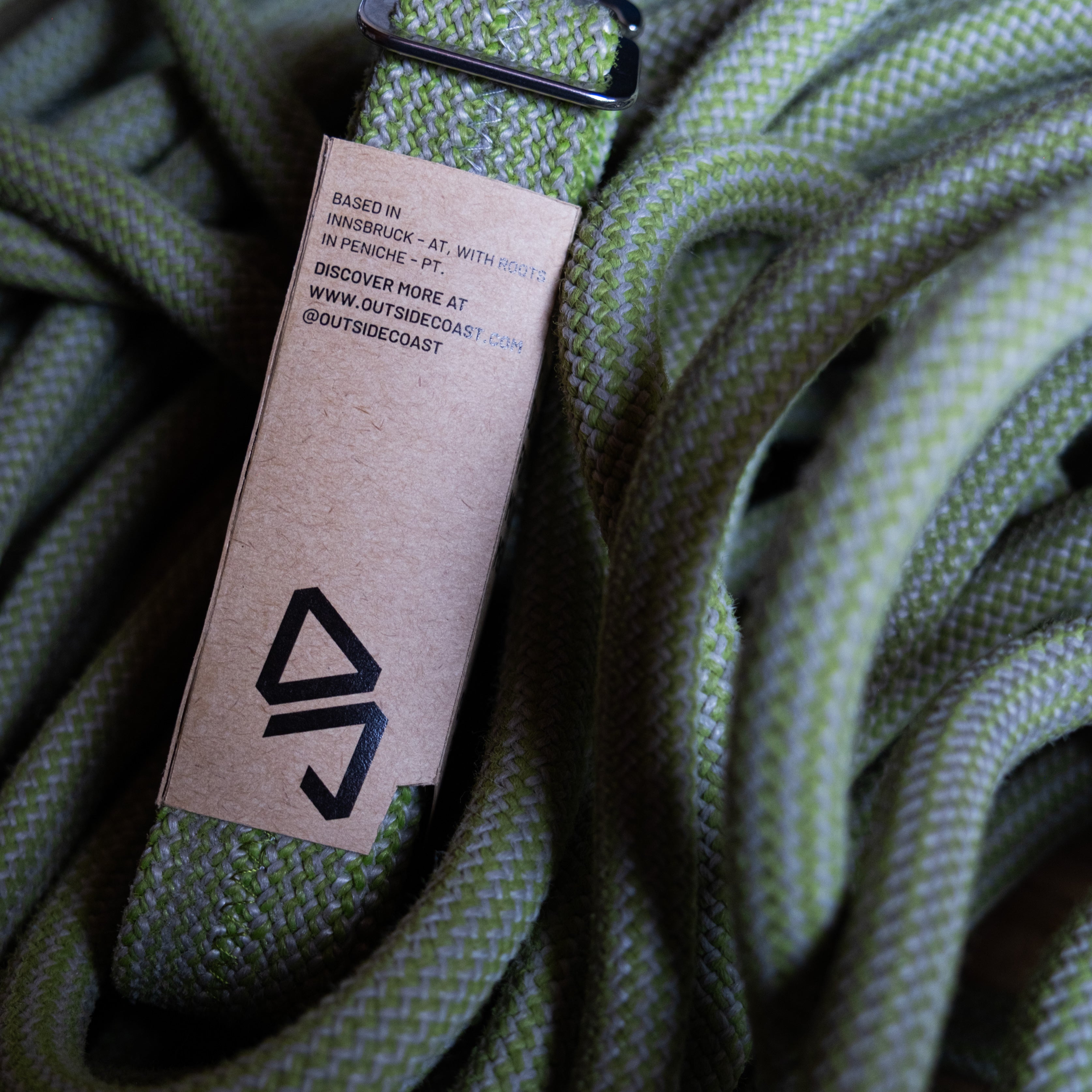 Recycled Belt - Light Green