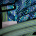 Recycled Belt - Mix Green & Blue