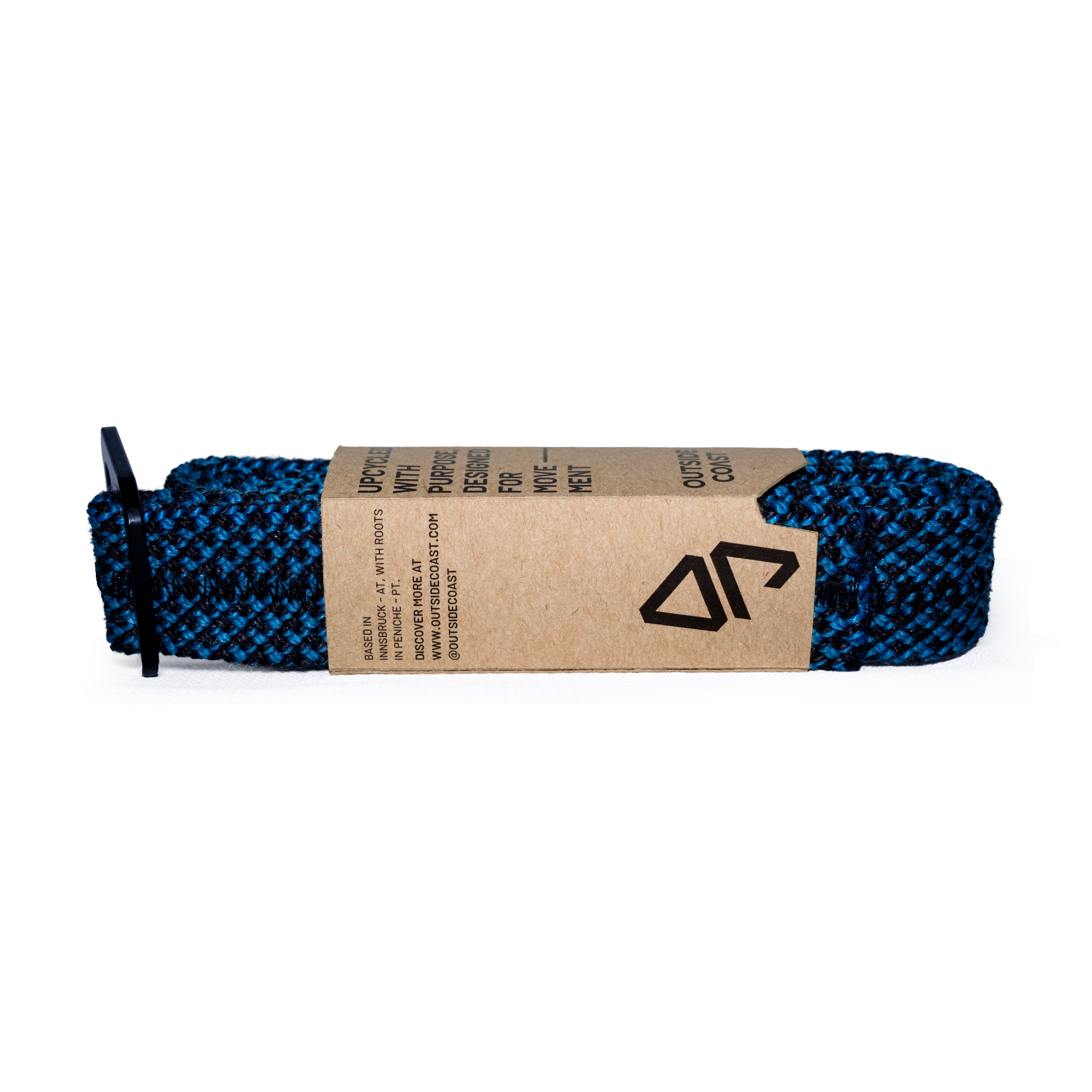 Recycled Belt - Blue & Black