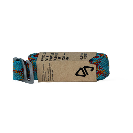 Recycled Belt - Blue & Orange