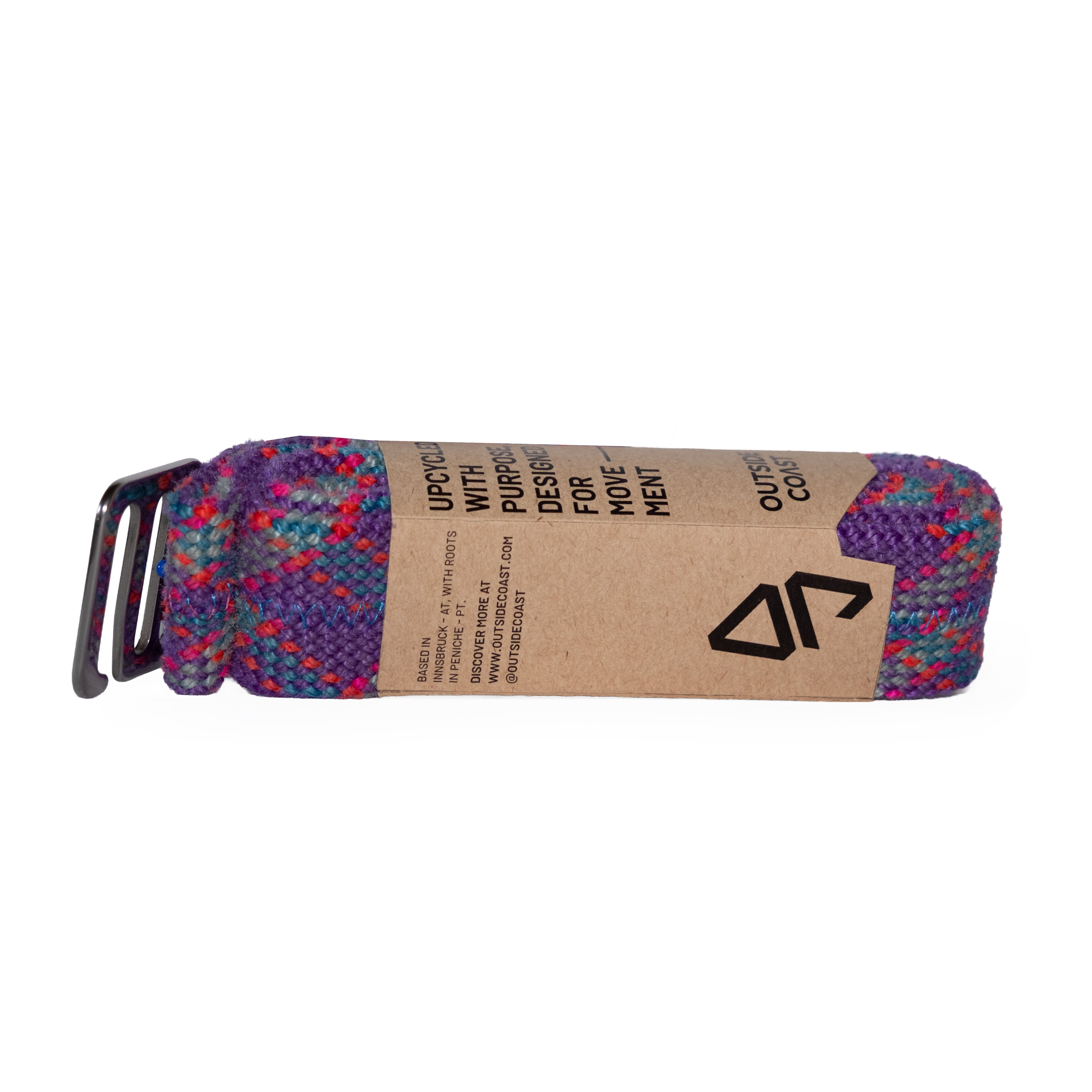 Recycled Belt - Mix Lila & Pink