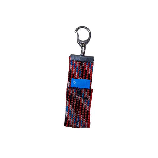 Recycled Key Holder Short - Red